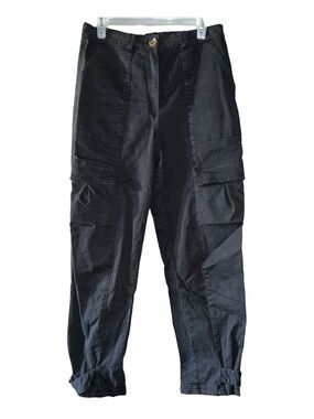 H&M Size 8 black cargo pants